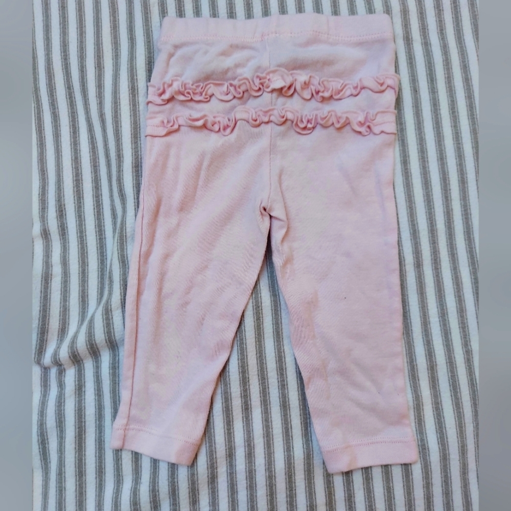 Carter's 6M ruffle bum leggings